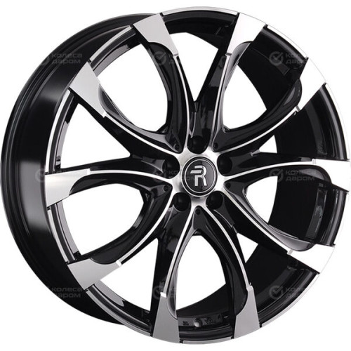 Колесный диск Replay B223 9.5xR22 5x112 ET37 DIA66.6 черный полностью полированный