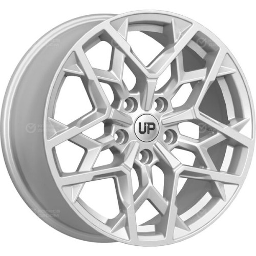 Колесный диск WUP Up110 7.5xR17 5x114.3 ET45 DIA67.1 глянцевый серебристый