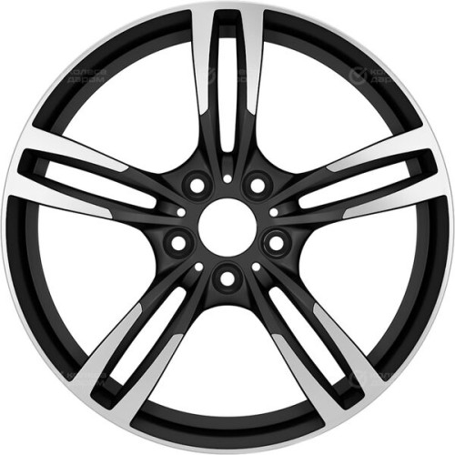 Колесный диск Replay B241 9xR20 5x112 ET35 DIA66.6 черный матовый полностью полированный