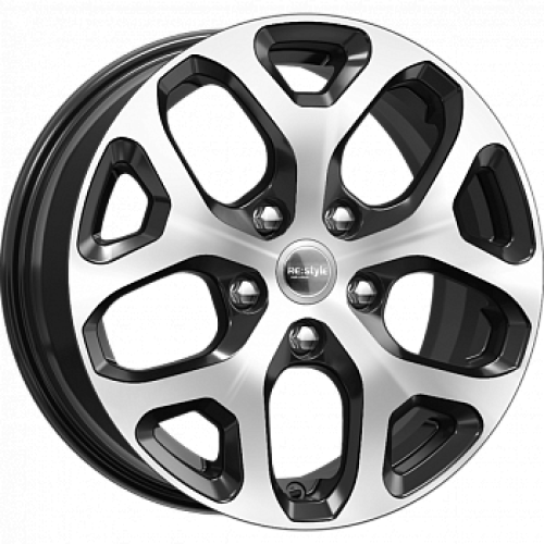 Легковой диск КиК КС869 6,5x16 5x112 ET50 57,1 Алмаз черный