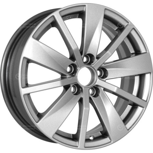 Колесный диск Carwel Имлес 165 6xR15 5x100 ET38 DIA57.1 серебристый металлик