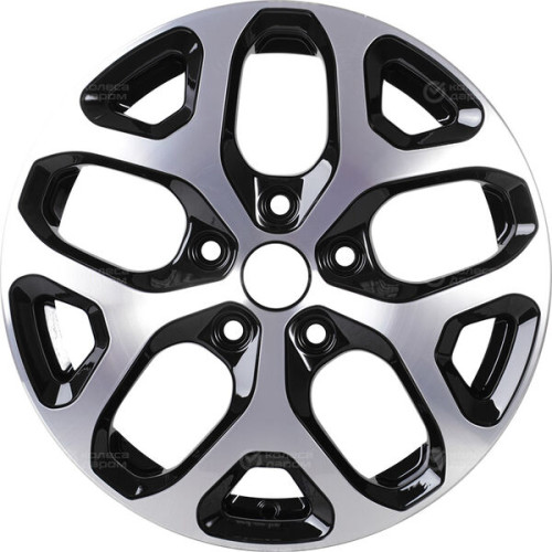 Колесный диск iFree Original КС869 (ZV 16_Megane) 6.5xR16 5x114.3 ET47 DIA66.1 черный глянцевый с полированными элементами лицевой поверхности