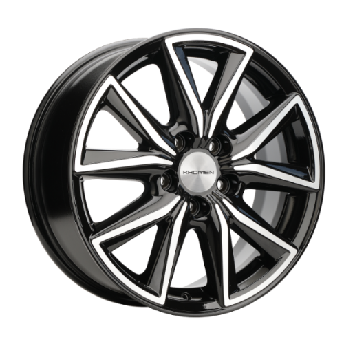 Легковой диск Khomen Wheels KHW1706 7x17 5x108 ET50 63,35 Black-FP