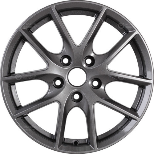 Колесный диск Alcasta M59 6.5xR16 5x114.3 ET38 DIA67.1 темно-серый цвет с перламутровыми оттенками