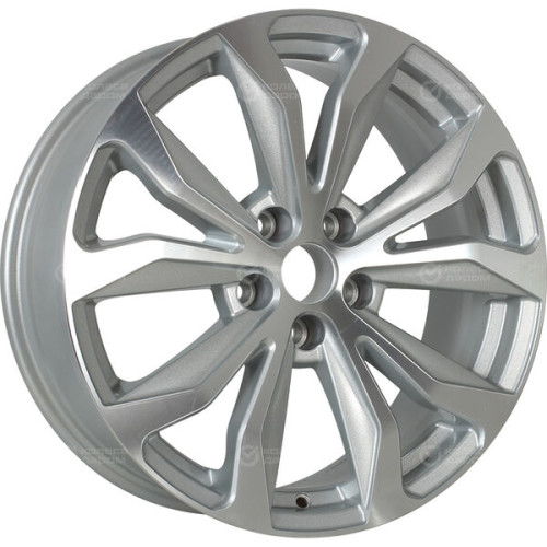 Колесный диск Replay TY212 7.5xR18 5x114.3 ET35 DIA60.1 серебристый, с полированной лицевой поверхностью