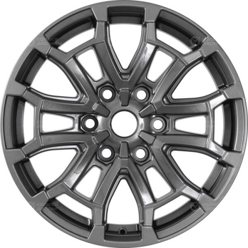 Колесный диск СКАД Авилис 8xR18 6x139.7 ET36 DIA100.1 темно-серый цвет с перламутровыми оттенками