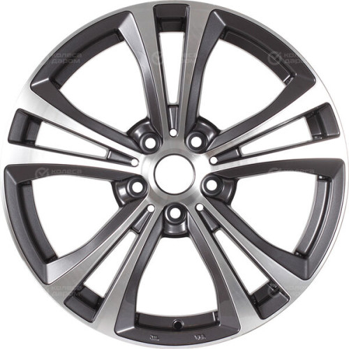 Колесный диск Replay B230 7.5xR18 5x120 ET45 DIA72.6 насыщенный темно-серый полностью полированный