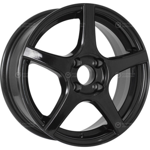 Колесный диск VENTI 1510 6xR15 4x100 ET37 DIA60.1 черный глянцевый