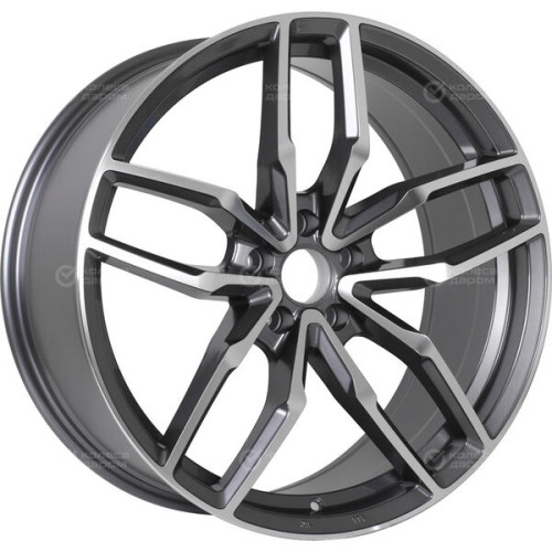 Колесный диск Replay HND191 8xR18 5x114.3 ET46 DIA67.1 насыщенный темно-серый полностью полированный