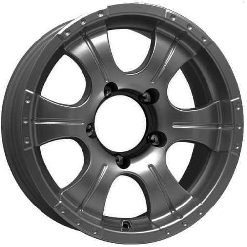 Легковой диск КиК Байконур 8x16 5x139,7 ET 110,1 Дарк платинум