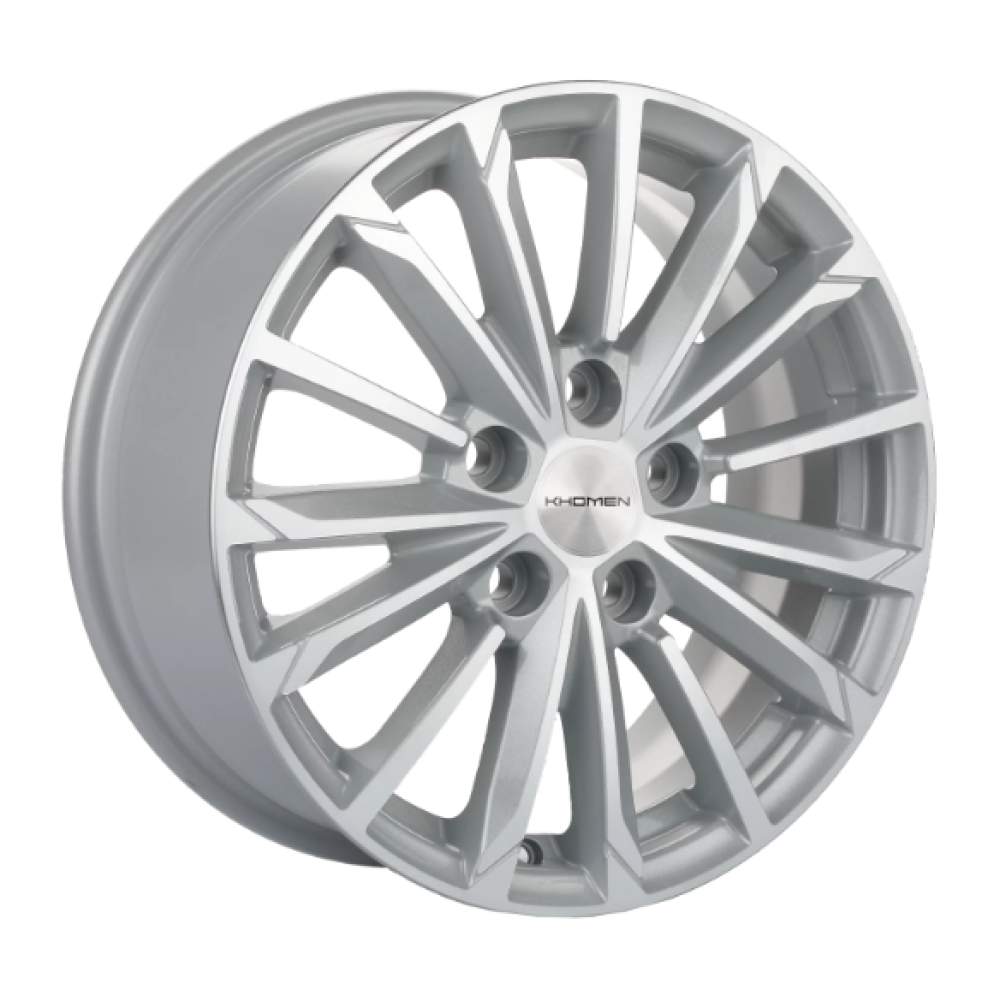 Легковой диск Khomen Wheels KHW1611 6,5x16 5x114,3 ET45 60,1 Silver-FP
