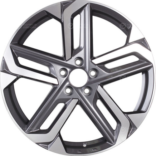 Колесный диск Replay TY368 7.5xR19 5x114.3 ET40 DIA60.1 насыщенный темно-серый полностью полированный