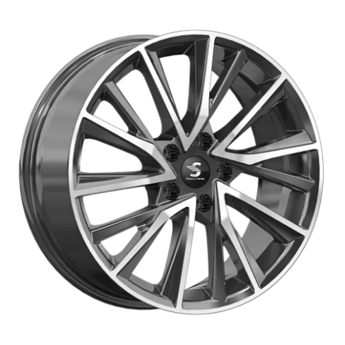 Легковой диск КиК Premium КР010 7,5x18 5x114,3 ET45 60,1 Diamond Black Gris