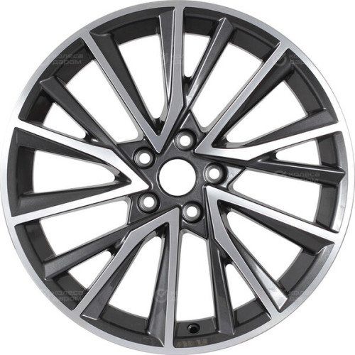 Колесный диск СКАД Premium Series КР010 (18_X-Trail) 7.5xR18 5x114.3 ET40 DIA66.1 светло-серый зеркальный