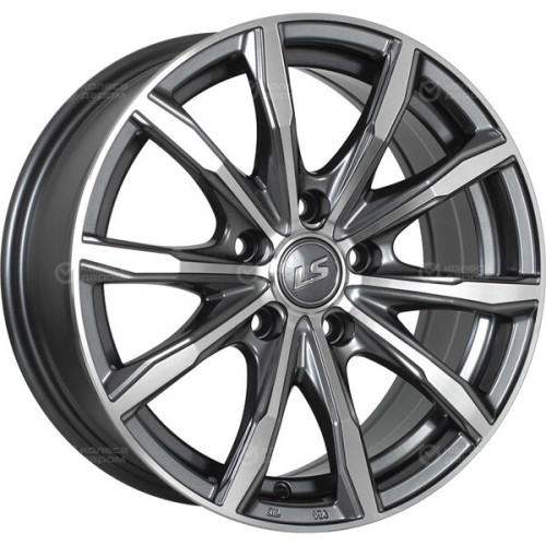 Колесный диск LS LS 786 6xR16 4x100 ET50 DIA60.1 насыщенный темно-серый полностью полированный
