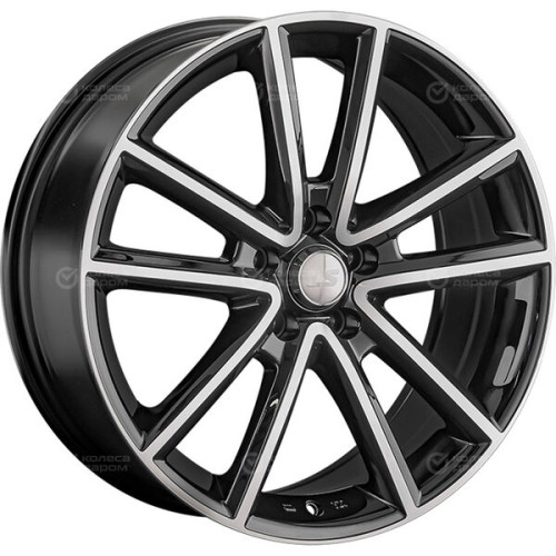 Колесный диск LS LS 1368 6.5xR16 5x114.3 ET40 DIA67.1 черный полностью полированный