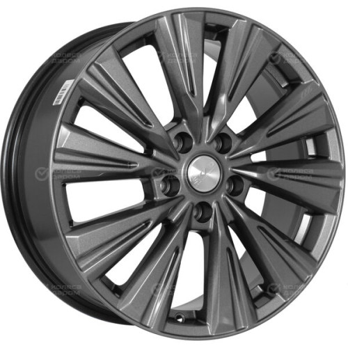 Колесный диск СКАД Линней 7.5xR18 5x114.3 ET45 DIA60.1 темно-серый цвет с перламутровыми оттенками
