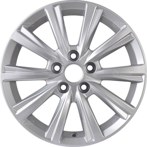 Колесный диск KDW KD1548 (15_Polo) 6xR15 5x100 ET38 DIA57.1 серебристый