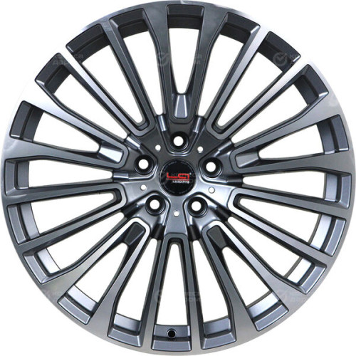 Колесный диск LegeArtis Concept B540 10.5xR22 5x112 ET43 DIA66.6 насыщенный темно-серый полностью полированный