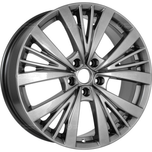 Колесный диск КиК Марвел 7.5xR19 5x108 ET46 DIA65.1 темно-серебристый