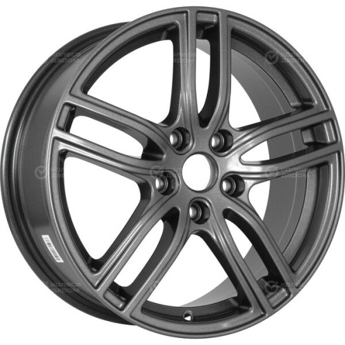 Колесный диск СКАД БРАЙТОН 7xR17 5x108 ET45 DIA65.1 темно-серый цвет с перламутровыми оттенками