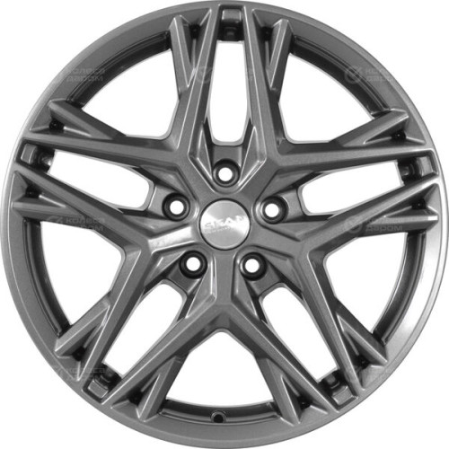 Колесный диск СКАД Челси 8xR18 5x127 ET56.4 DIA71.6 темно-серый цвет с перламутровыми оттенками