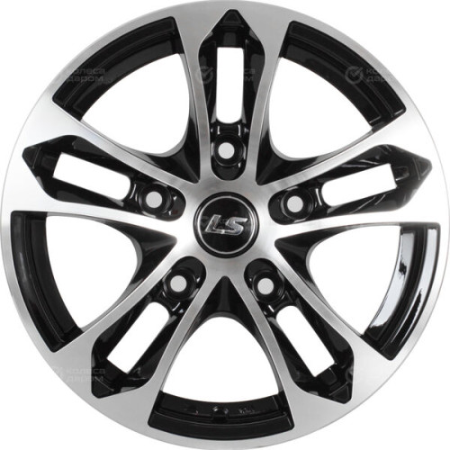 Колесный диск LS LS 197 6.5xR16 5x139.7 ET40 DIA98.5 черный полностью полированный