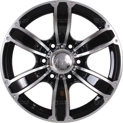 Колесный диск LS LS 766 8xR16 6x139.7 ET10 DIA107.1 черный полностью полированный