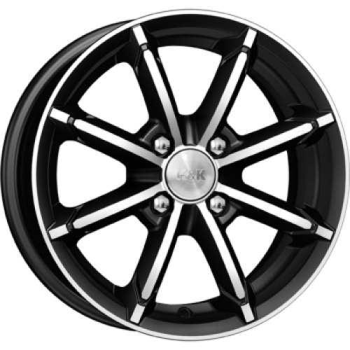 Легковой диск КиК Sportline (КС603) 6x14 4x98 ET30 58,5 Алмаз черный