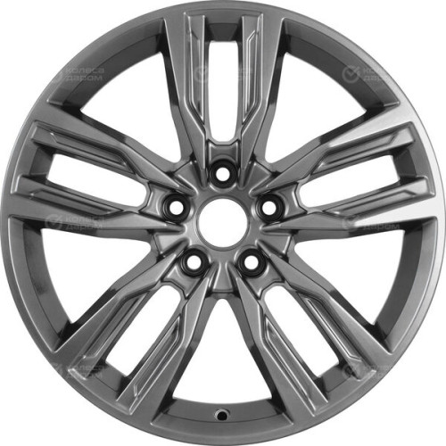 Колесный диск КиК Борэй 8xR18 5x110 ET35 DIA65.1 темно-серебристый