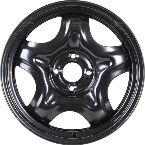 Колесный диск ТЗСК Hyundai Solaris/KIA Rio 6.5xR16 4x100 ET50 DIA54.1 (уценка) черный