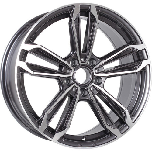 Колесный диск Replay LX174 8xR18 5x114.3 ET30 DIA60.1 насыщенный темно-серый полностью полированный