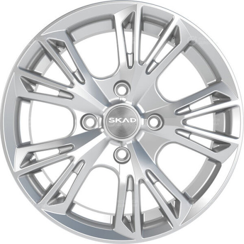 Колесный диск СКАД Монреаль 6xR15 4x100 ET45 DIA54.1 серебристый