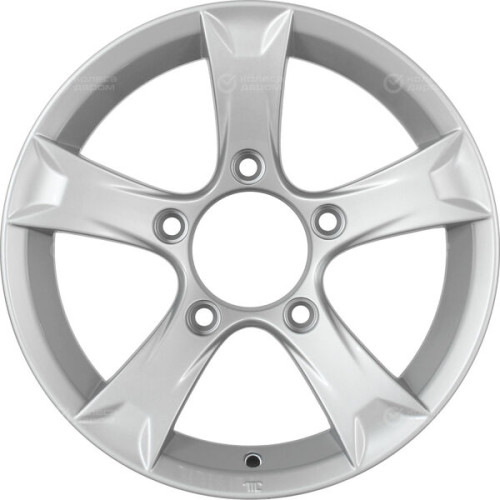 Колесный диск КиК Триал 6.5xR15 5x139.7 ET30 DIA98 серебристый