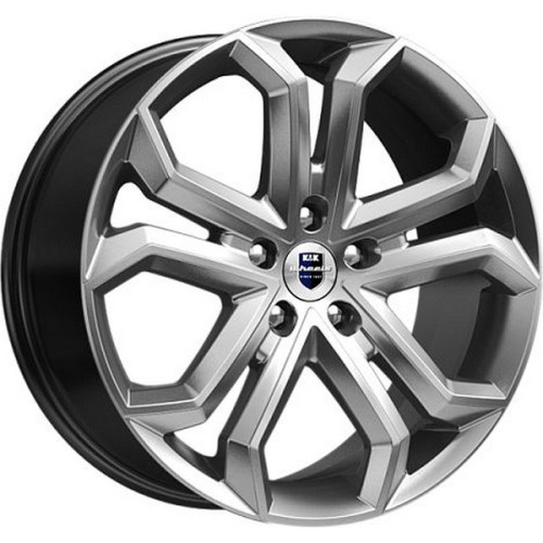 Легковой диск КиК Пандора 8,5x19 5x108 ET45 67,1 Дарк платинум (уценка: мятый обод)