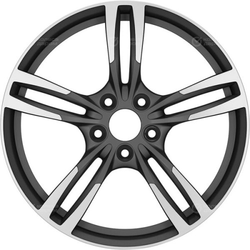 Колесный диск Replay VV284 9xR20 5x112 ET33 DIA66.6 черный матовый полностью полированный