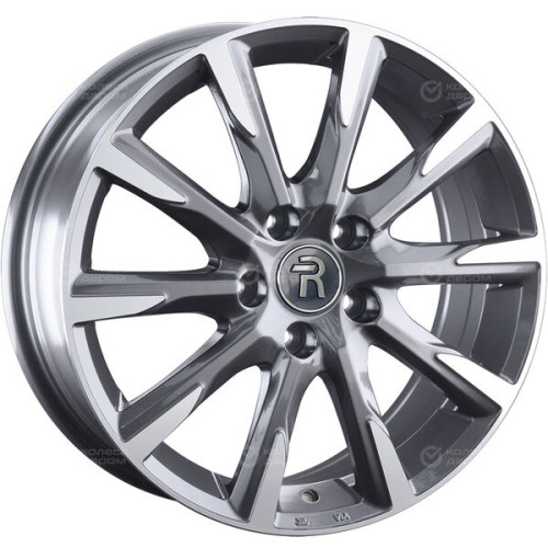 Колесный диск Replay KI295 7xR17 5x114.3 ET48.5 DIA67.1 насыщенный темно-серый полностью полированный