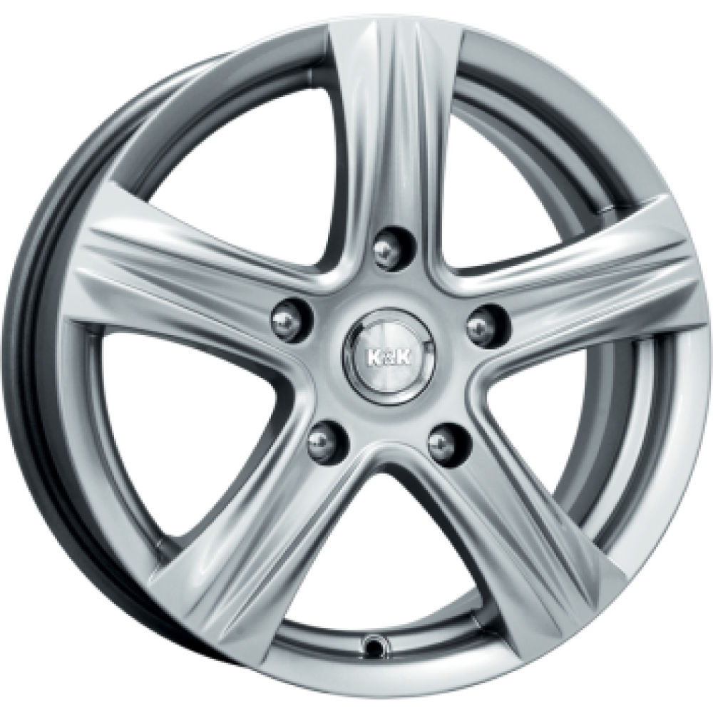 Легковой диск КиК Легион 7x17 5x112 ET54 57,1 Сильвер