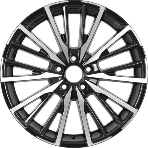 Колесный диск RST R178 7xR18 5x114.3 ET40 DIA66.5 глянцевый черный с полированной лицевой частью