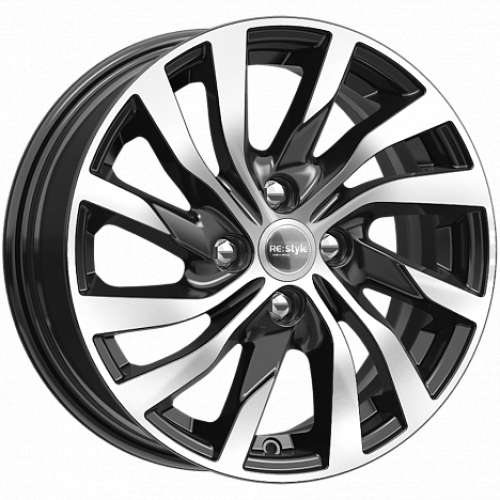 Легковой диск iFree КС882 6x15 4x100 ET46 54,1 Алмаз черный (уценка: имеется дефект)