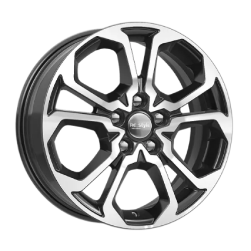 Легковой диск КиК КС892 6,5x17 5x114,3 ET50 66,1 Алмаз черный