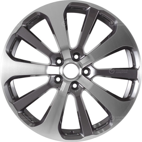 Колесный диск Replay GL82 7.5xR19 5x114.3 ET48 DIA54.1 насыщенный темно-серый полностью полированный