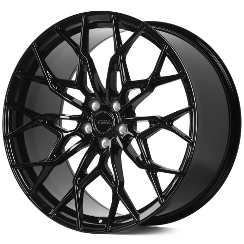 Легковой диск Skill Wheels SL164 10x22 5x112 ET56 66,6 чёрный глянцевый