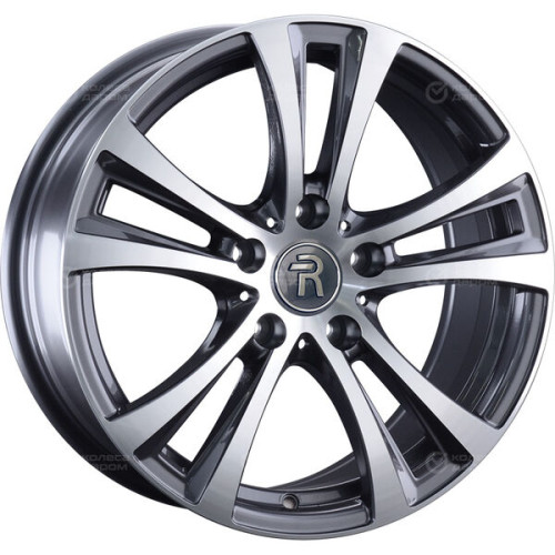 Колесный диск Replay B229 7.5xR17 5x120 ET37 DIA72.6 насыщенный темно-серый полностью полированный