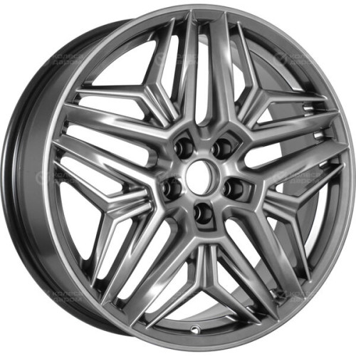 Колесный диск КиК Колумб 7xR19 5x114.3 ET45 DIA67.1 темно-серебристый