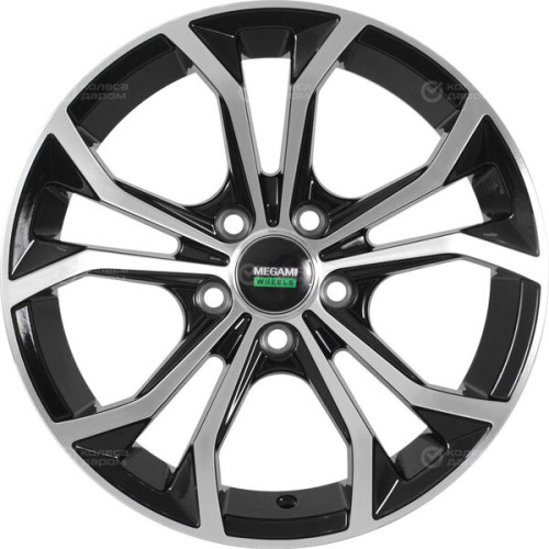 Колесный диск Megami MGM-33 6.5xR15 5x100 ET40 DIA60.1 черный полностью полированный