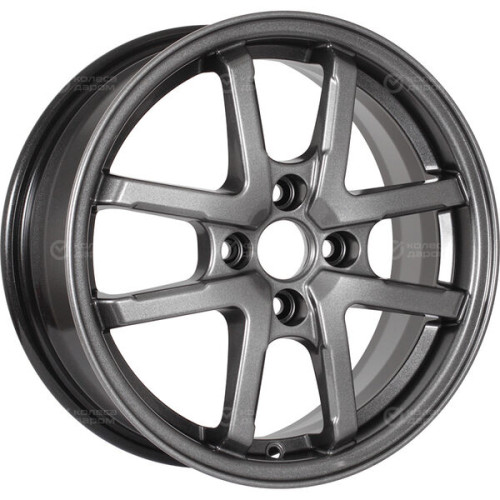 Колесный диск iFree Uno Грид 6xR15 4x100 ET45 DIA56.6 насыщенный тёмно-серебристый