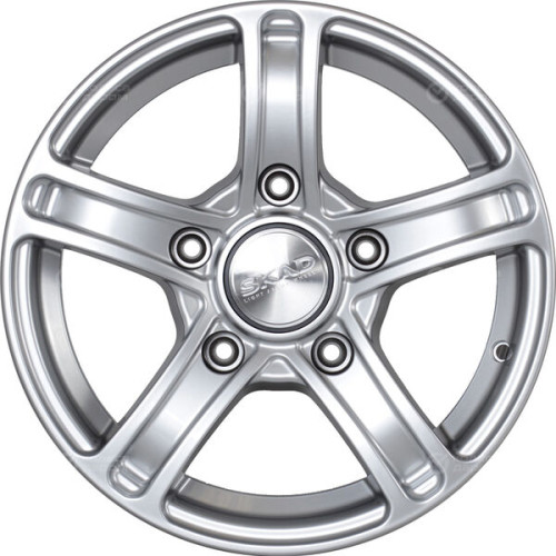 Колесный диск СКАД Трофи 6.5xR15 5x139.7 ET40 DIA98.5 серебристый