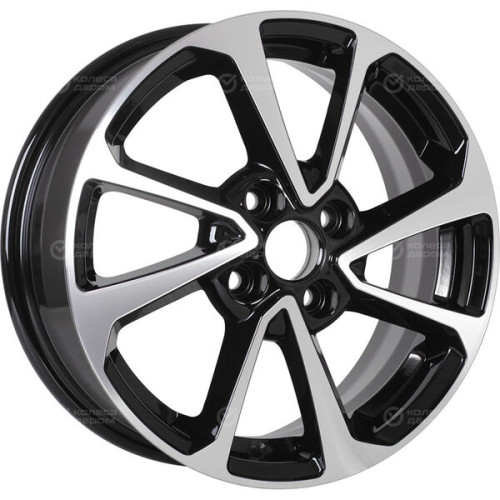 Колесный диск iFree Original КС861 (ZV 15_Vesta)) 6xR15 4x100 ET50 DIA60.1 (уценка) черный глянцевый с полированными элементами лицевой поверхности