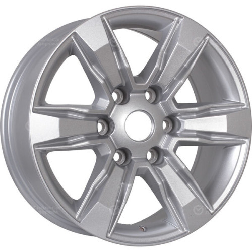 Колесный диск Replay TY202 7.5xR18 6x139.7 ET25 DIA106.1 серебристый